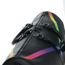 LOUIS VUITTON Taiga Rainbow Keepall Bandouliere 50 Bag Black M30345 Auth 179178V-14