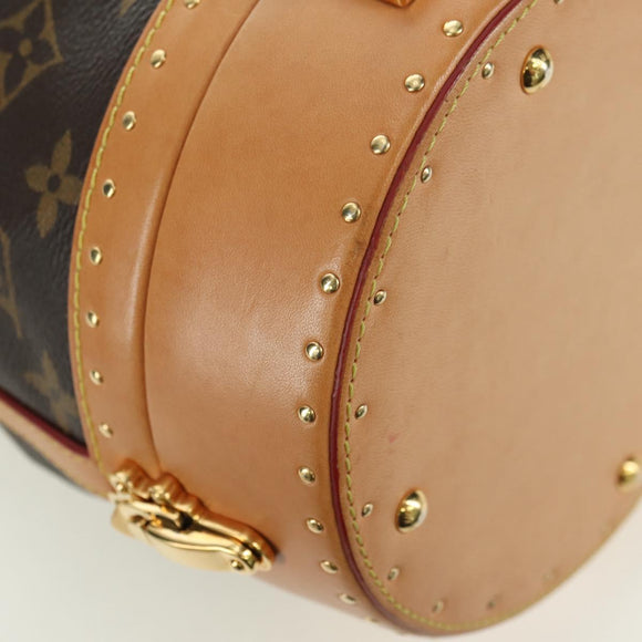 LOUIS VUITTON Monogram Petite Noé Trunk Hand Bag M43509 LV Auth 179184SV