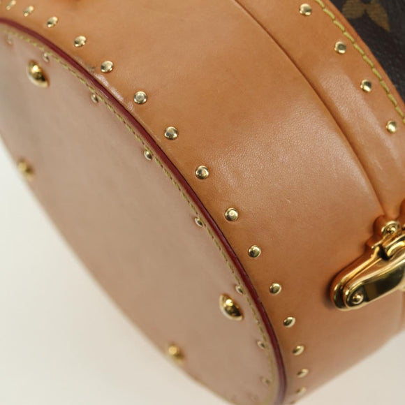 LOUIS VUITTON Monogram Petite Noé Trunk Hand Bag M43509 LV Auth 179184SV
