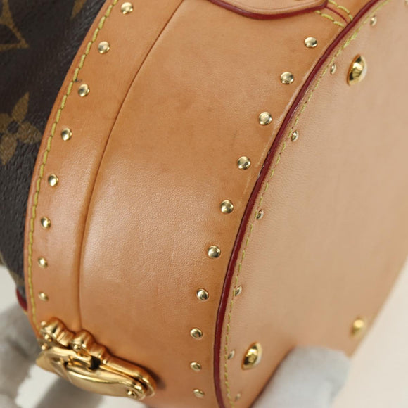 LOUIS VUITTON Monogram Petite Noé Trunk Hand Bag M43509 LV Auth 179184SV