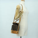 LOUIS VUITTON Monogram Petite Noé Trunk Hand Bag M43509 LV Auth 179184SV-31