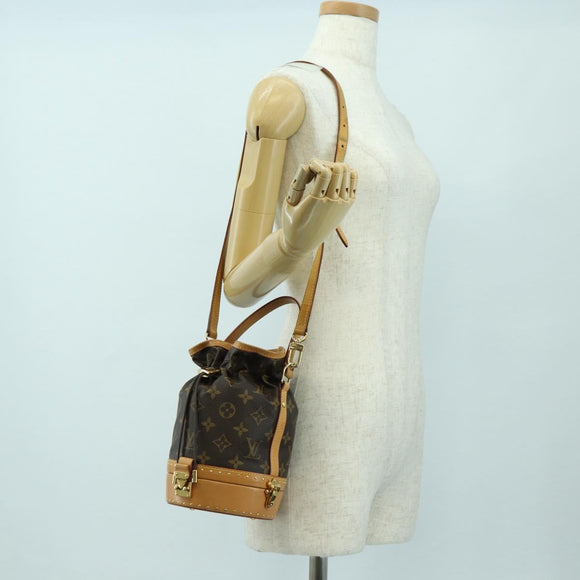 LOUIS VUITTON Monogram Petite Noé Trunk Hand Bag M43509 LV Auth 179184SV
