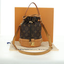 LOUIS VUITTON Monogram Petite Noé Trunk Hand Bag M43509 LV Auth 179184SV-12