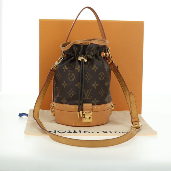LOUIS VUITTON Monogram Petite Noé Trunk Hand Bag M43509 LV Auth 179184SV