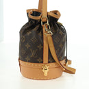 LOUIS VUITTON Monogram Petite Noé Trunk Hand Bag M43509 LV Auth 179184SV-4
