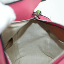 LOEWE Puzzle Bag Small Hand Bag Leather 2way Multicolor Silver Auth 179185SV-22