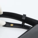 GUCCI Shoulder Bag Leather Black Gold Auth 179201A-11