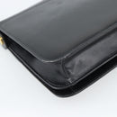 GUCCI Shoulder Bag Leather Black Gold Auth 179201A-16