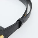 GUCCI Shoulder Bag Leather Black Gold Auth 179201A-9