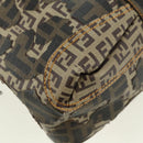 FENDI Zucca Canvas Hand Bag Beige Auth 179203SM-12