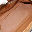 CELINE Macadam Canvas Hand Bag PVC Leather Gold Brown Auth 179210A-17