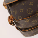 LOUIS VUITTON Monogram Saumur 30 Shoulder Bag M42256 LV Auth 179211A-15