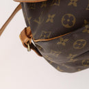 LOUIS VUITTON Monogram Saumur 30 Shoulder Bag M42256 LV Auth 179211A-17