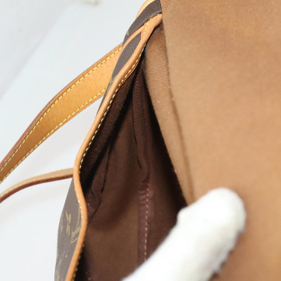 LOUIS VUITTON Monogram Saumur 30 Shoulder Bag M42256 LV Auth 179211A