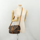 LOUIS VUITTON Monogram Saumur 30 Shoulder Bag M42256 LV Auth 179211A-26