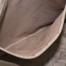 Salvatore Ferragamo Tote Bag Nylon Brown Gold Auth 179217A-18