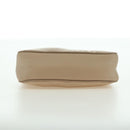 PRADA Shoulder Bag Nylon 2way Beige Silver Auth 179223M-12