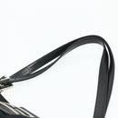 FENDI Mamma Baguette Shoulder Bag Nylon Black Silver Auth 179226-8