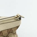 GUCCI GG Canvas Abbey Tote Bag Beige Gold 141470 Auth 179231-14