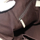 GUCCI GG Canvas Abbey Tote Bag Beige Gold 141470 Auth 179231-19