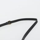 GUCCI Abbey GG Canvas Shoulder Bag Black Gold 131326 Auth 179234A-8