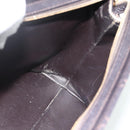 CHANEL Matelasse Tote Bag Caviar Skin Dark Brown Gold CC Auth 179241A-18
