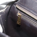 CHANEL Matelasse Tote Bag Caviar Skin Dark Brown Gold CC Auth 179241A-20