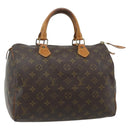 LOUIS VUITTON Monogram Speedy 30 Hand Bag M41526 LV Auth 179244A-1