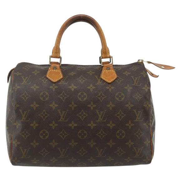 LOUIS VUITTON Monogram Speedy 30 Hand Bag M41526 LV Auth 179244A