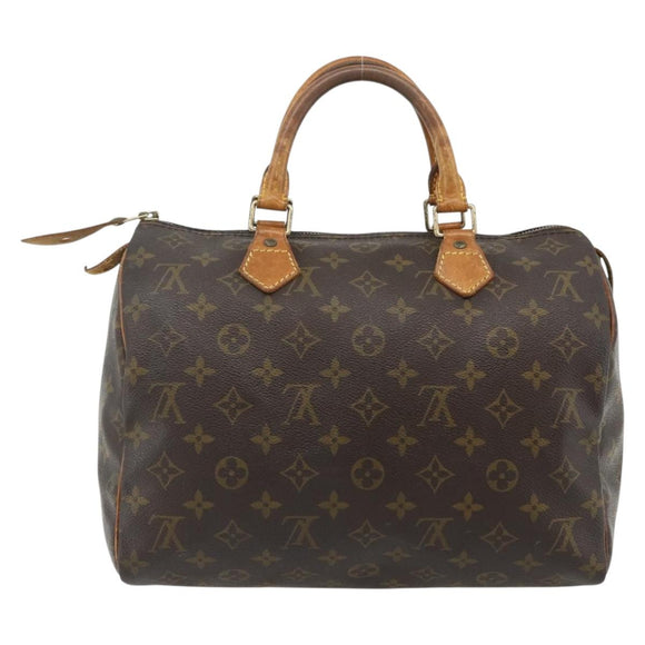 LOUIS VUITTON Monogram Speedy 30 Hand Bag M41526 LV Auth 179244A