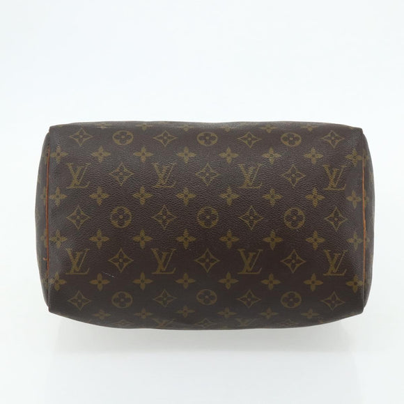 LOUIS VUITTON Monogram Speedy 30 Hand Bag M41526 LV Auth 179244A