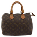LOUIS VUITTON Monogram Speedy 25 Hand Bag M41528 LV Auth 179246A-13