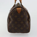 LOUIS VUITTON Monogram Speedy 25 Hand Bag M41528 LV Auth 179246A-3