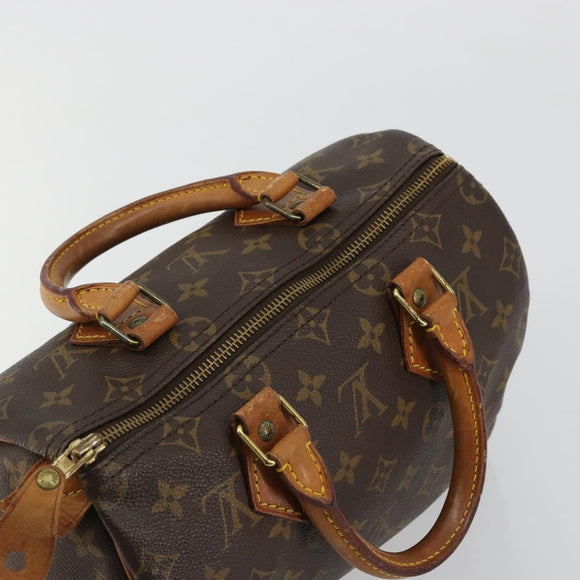 LOUIS VUITTON Monogram Speedy 25 Hand Bag M41528 LV Auth 179246A
