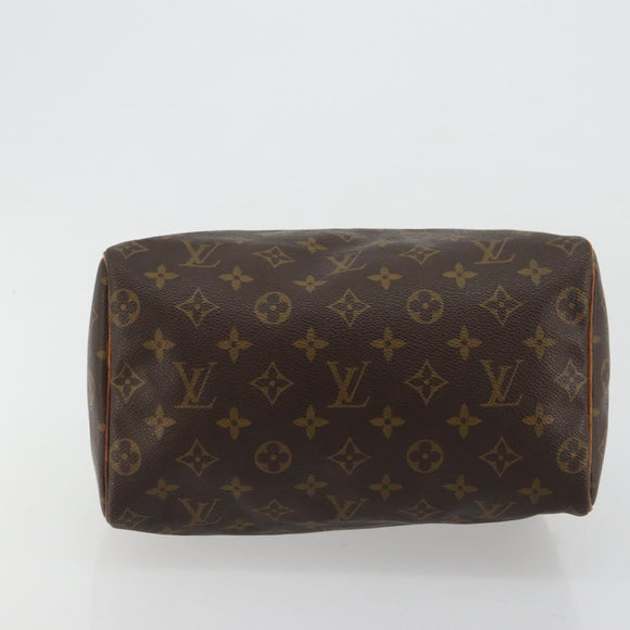 LOUIS VUITTON Monogram Speedy 25 Hand Bag M41528 LV Auth 179246A