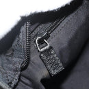 GUCCI Web Sherry Line GG Canvas Shoulder Bag Black Red Green 189749 Auth 179252-20
