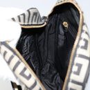 GIVENCHY Shoulder Bag Canvas Black Gold Auth 179253A-19