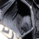 GIVENCHY Shoulder Bag Canvas Black Gold Auth 179253A-21
