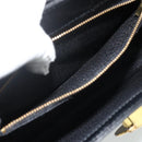 Gianni Versace Tote Bag Leather Black Gold Auth 179254A-20