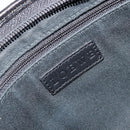 LOEWE Anagram Shoulder Bag Canvas Silver Beige Auth 179259A-17