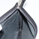 LOEWE Anagram Shoulder Bag Canvas Silver Beige Auth 179259A-18