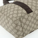 GUCCI GG Supreme Tote Bag PVC Beige 141624 Auth 179266A-11