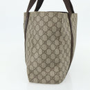 GUCCI GG Supreme Tote Bag PVC Beige 141624 Auth 179266A-5