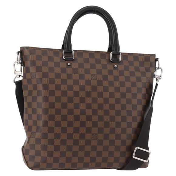 LOUIS VUITTON Damier Ebene jake tote Tote Bag N41559 LV Auth 179270A
