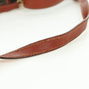 FENDI Zucca Canvas Shoulder Bag Black Brown Auth 179273V-10