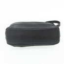 VERSACE Shoulder Bag Leather Black Gold Auth 179275A-5