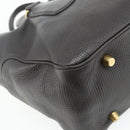 CELINE New Boogie Bag Hand Bag Leather Brown Gold Auth 179282A-13