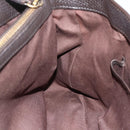 CELINE New Boogie Bag Hand Bag Leather Brown Gold Auth 179282A-18