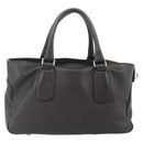 CELINE New Boogie Bag Hand Bag Leather Brown Gold Auth 179282A-3