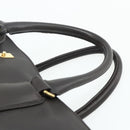 CELINE New Boogie Bag Hand Bag Leather Brown Gold Auth 179282A-8